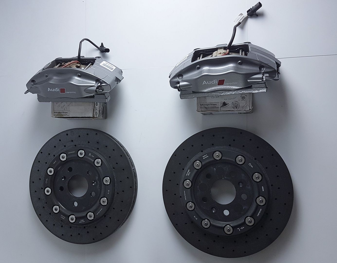 Bargain Sale Ceramic Brake Set OEM Big Brakes Setup the Ultimate